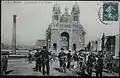 La cathédrale et les cordiers (métier) à Marseille, Bouches-du-Rhône, France.