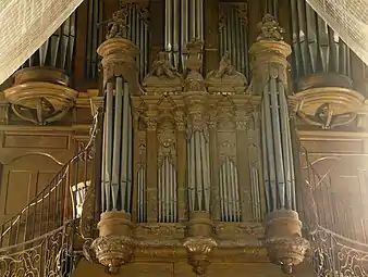 Marseille église des Grands Carmes, orgue Eustache-Mader