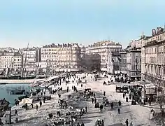 Vue du quai vers 1900.