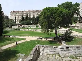 Le jardin des Vestiges.