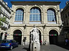 Gare de Noailles dans son état actuel.