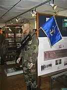 Uniforme des troupes de marine de nos jours au Musée du 2e de marine