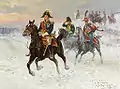 Le maréchal Ney et Napoléon pendant la campagne de Russie