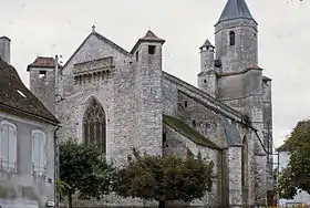 Chevet et clocher de l'église