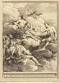 Image illustrative de l’article Les Dieux voulant instruire un fils de Jupiter