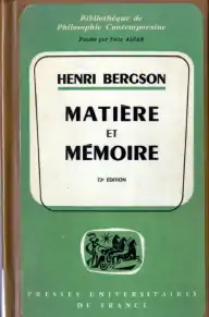 Image illustrative de l’article Matière et mémoire