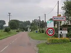 Entrée de Martigny.