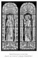 Polycarpe (mur gauche), apôtre Jean (mur droit)