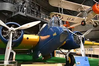 Martin B-10 exposé au National Museum of the United States Air Force, à Dayton (Ohio).