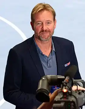 Martin Schwalb en 2016, consultant pour la chaine Sky Sport.