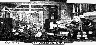 Ligne de martinets, 1859
