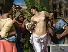 Le Martyre de sainte Agathe, 1520Sebastiano del Piombo, Palais Pitti, Florence (Italie)