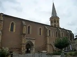 L'église gothique Saint-Vidian