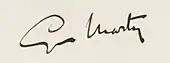 signature de Georges Marty (compositeur)