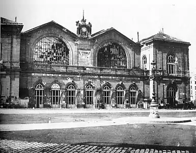 Gare Montparnasse (1871 ?).