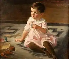 Child with Toys (1922).