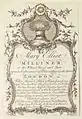 Carte de commerce pour Mary Elliott, modiste, 1757.