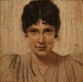 Mary Lindpaintner (vers 1894).