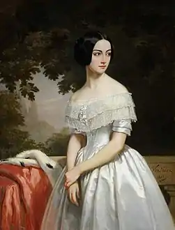Mary Matthews (1823–1890), Mme Julien-François-Bertrand de La Chère