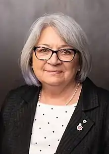 Mary Simon, gouverneure générale depuis 2021.