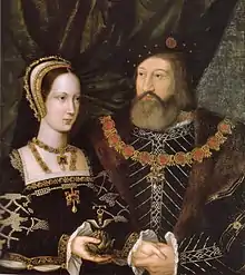 Marie Tudor (1496-1533) et Charles Brandon