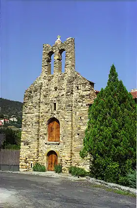 L'église Sainte-Marie de Riquer.