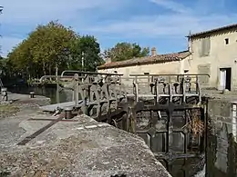 Canal du MidiMaison éclusière de Laurens