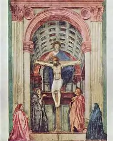 La Trinité, fresque de Masaccio