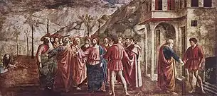 V=Le tribut, Masaccio