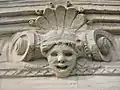 Mascaron de la façade