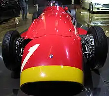 Photo de la Maserati 250F de 1957 utilisée par Fangio en championnat.