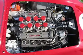 Moteur V8 4,5 L de 400 chevaux Maserati 450S