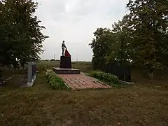 Monument aux morts à Hrakove, classé.