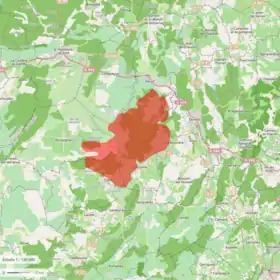 Le massif de Coutach.