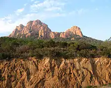 Massif de l'Esterel.