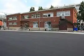 Bâtiment de service de la gare de 1938.