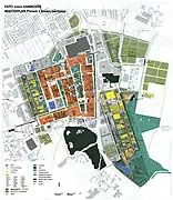Plan d'urbanisme de l'EXPO 2000 Hanovre.