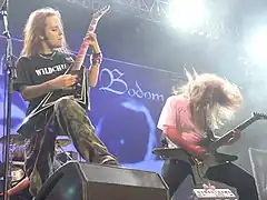 Children of Bodom, un groupe de Death metal mélodique finlandais.
