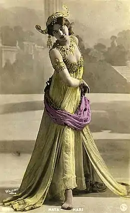 Mata Hari en 1906.