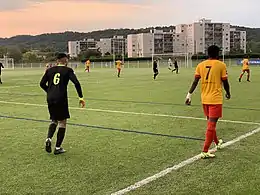 Match entre Ain Sud et Lyon - La Duchère, 4e journée de championnat, septembre 2021.