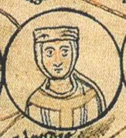 Mathilde de France, sœur du roi Lothaire de France épouse Conrad III de Bourgogne vers 965.