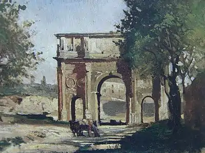 Une arche à Rome.
