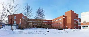 Campus de Mattilanniemi, bâti entre 1984 et 2000.