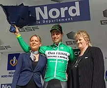 Fabricio Ferrari, vainqueur du classement des rushs de la journée.