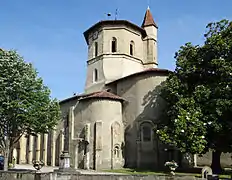 Chevet de l'église