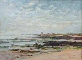 Marée basse, Baie de QuiberonMaxime Maufra, 1910Collection privée, Vente 2007