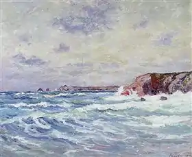 Port Bara, Presqu'île de Quiberon,1914Collection privée