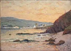 Maxime Maufra : Le village de Morgat (1901).