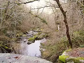 La Maulde au pied de la Cascade des Jarrauds