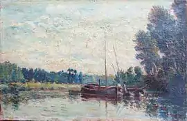 La Seine à Neuilly (1871, collection privée)